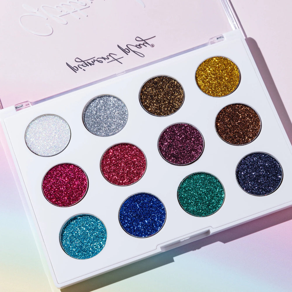 Pigment Play Max Effects Glitte Palette- Glitter Love 4pc Set + 1 Full Size Product Worth 25% Value Free