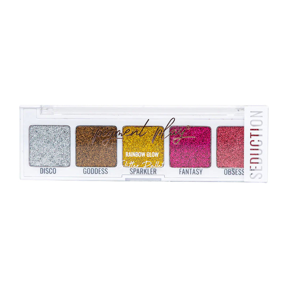 Pigment Play Max Effects Mini Glitter Palette - Seduction 4pc Set + 1 Full Size Product Worth 25% Value Free