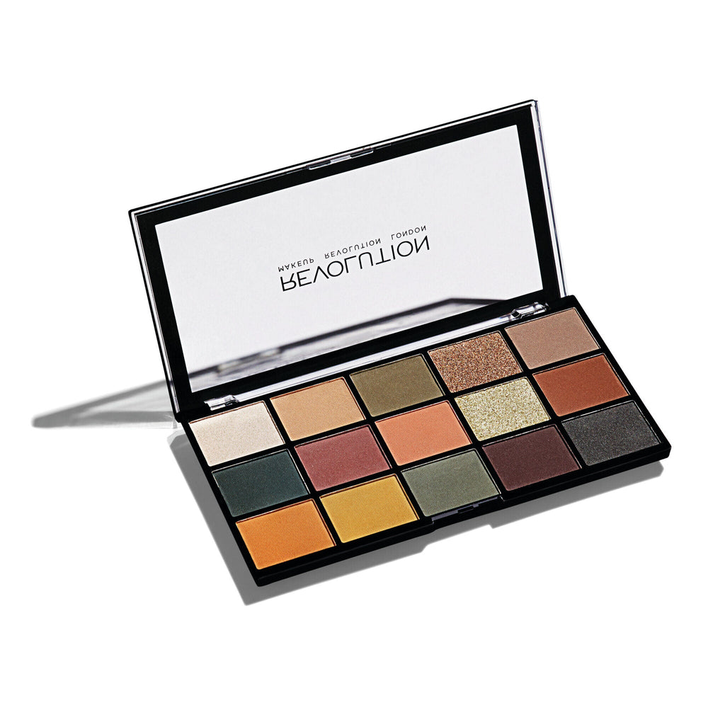 Makeup Revolution Reloaded Eyeshadow Palette - Iconic Division 4pc Set + 1 Full Size Product Worth 25% Value Free