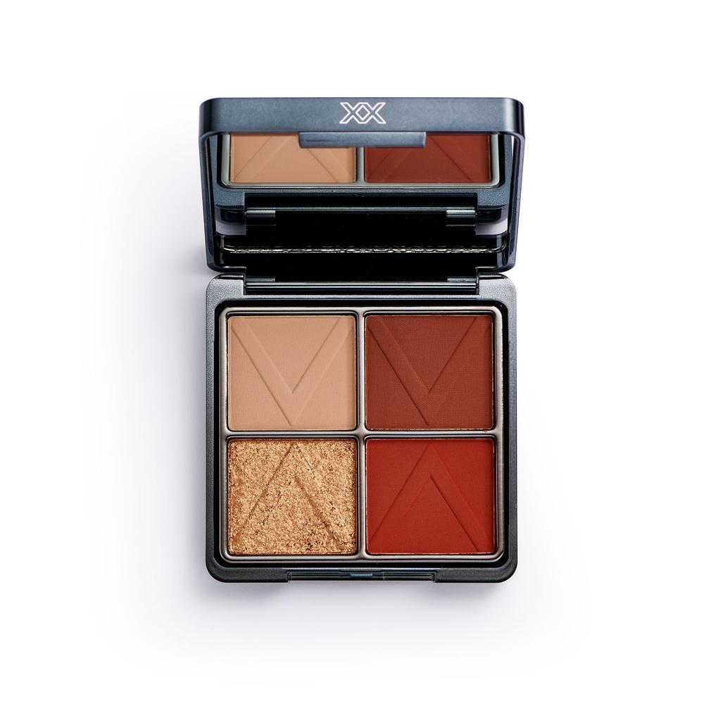 XX Revolution XXpress Quad Eyeshadow Palette - XXtrovert 4pc Set + 1 Full Size Product Worth 25% Value Free