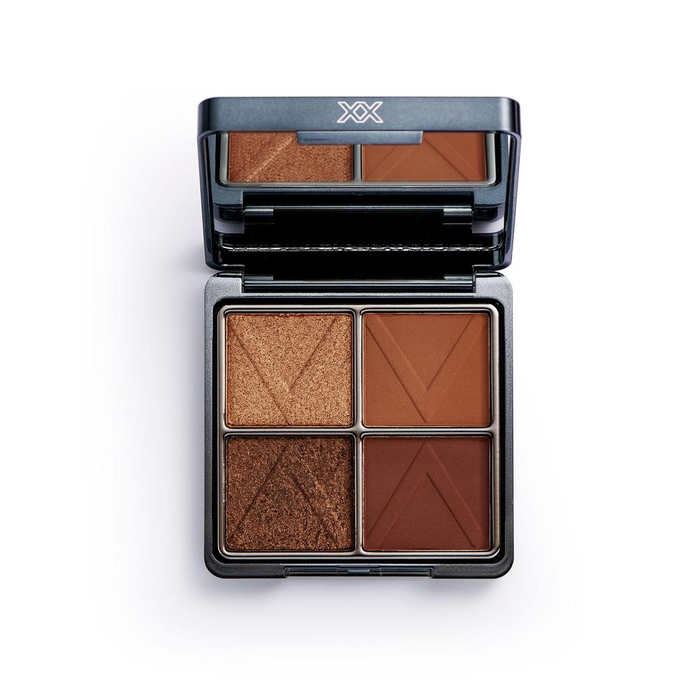 XX Revolution XXpress Quad Eyeshadow Palette - XXecutive 4pc Set + 1 Full Size Product Worth 25% Value Free