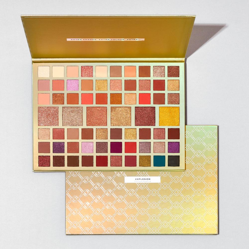 XX Revolution XXplosion Eyeshadow Palette 4pc Set + 1 Full Size Product Worth 25% Value Free