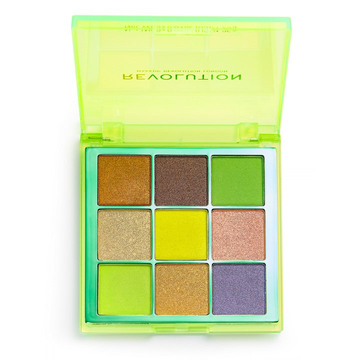 Revolution Viva Neon Palette Up All Night 4pc Set + 1 Full Size Product Worth 25% Value Free