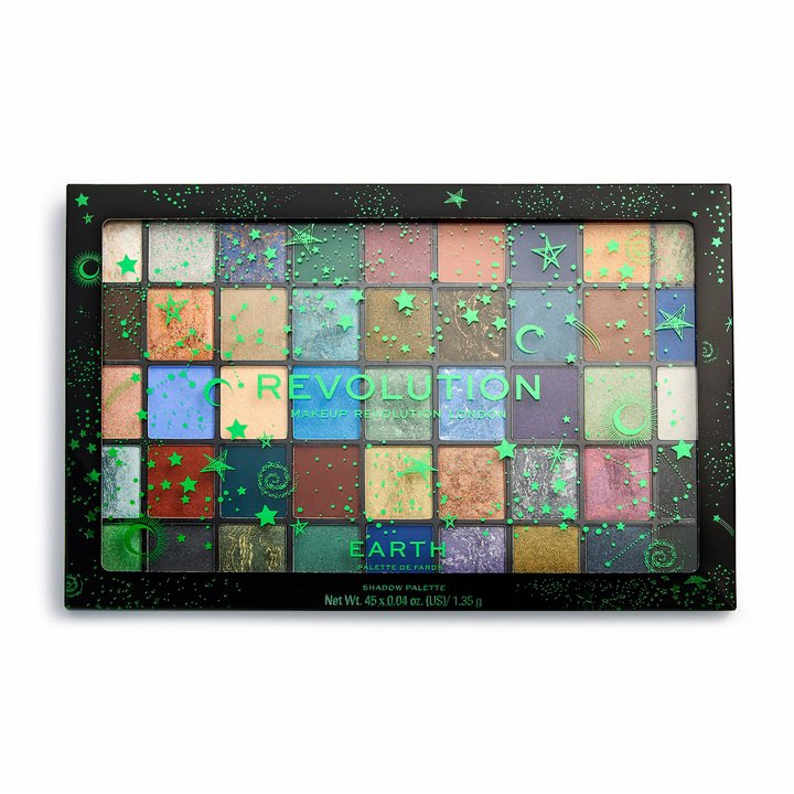 Revolution Earth Eyeshadow Palette 4pc Set + 1 Full Size Product Worth 25% Value Free