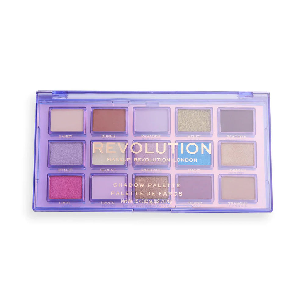 Makeup Revolution Reflective Eyeshadow Palette - Ultra Violet 4pc Set + 1 Full Size Product Worth 25% Value Free