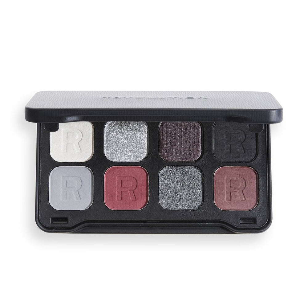 Revolution Forever Flawless Dynamic Ebony Eyeshadow Palette 4pc Set + 1 Full Size Product Worth 25% Value Free