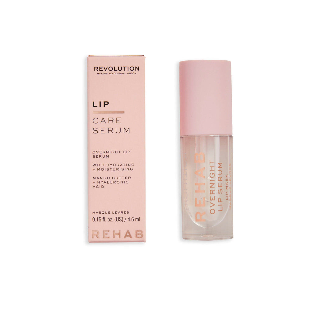 Makeup Revolution Rehab Overnight Lip Serum 4pc Set + 1 Full Size Product Worth 25% Value Free