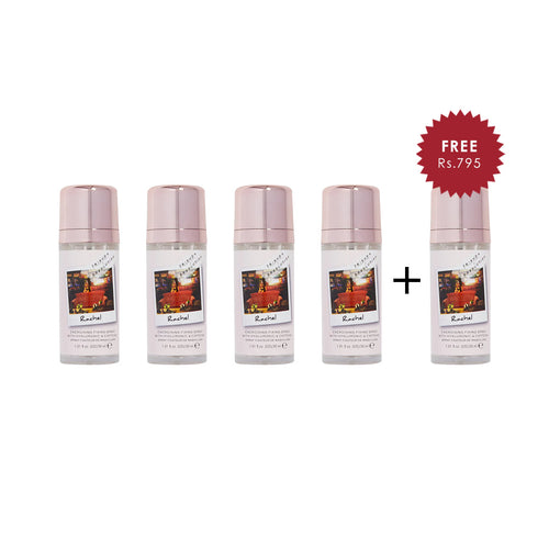 Revolution X Friends Mini Fixing Spray Rachel 4pc Set + 1 Full Size Product Worth 25% Value Free