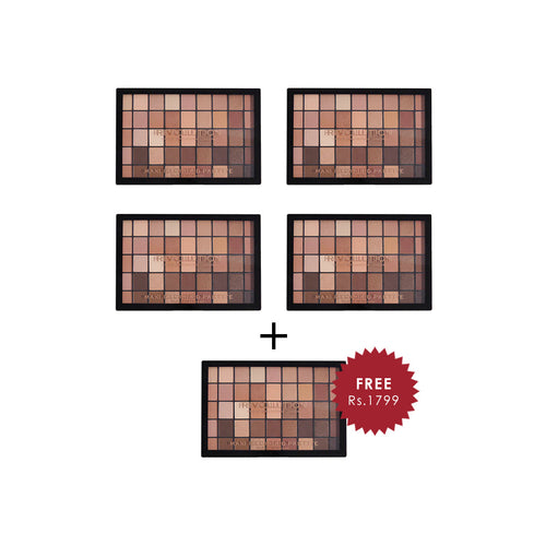 Revolution Maxi Reloaded Palette Ultimate Nudes 4pc Set + 1 Full Size Product Worth 25% Value Free