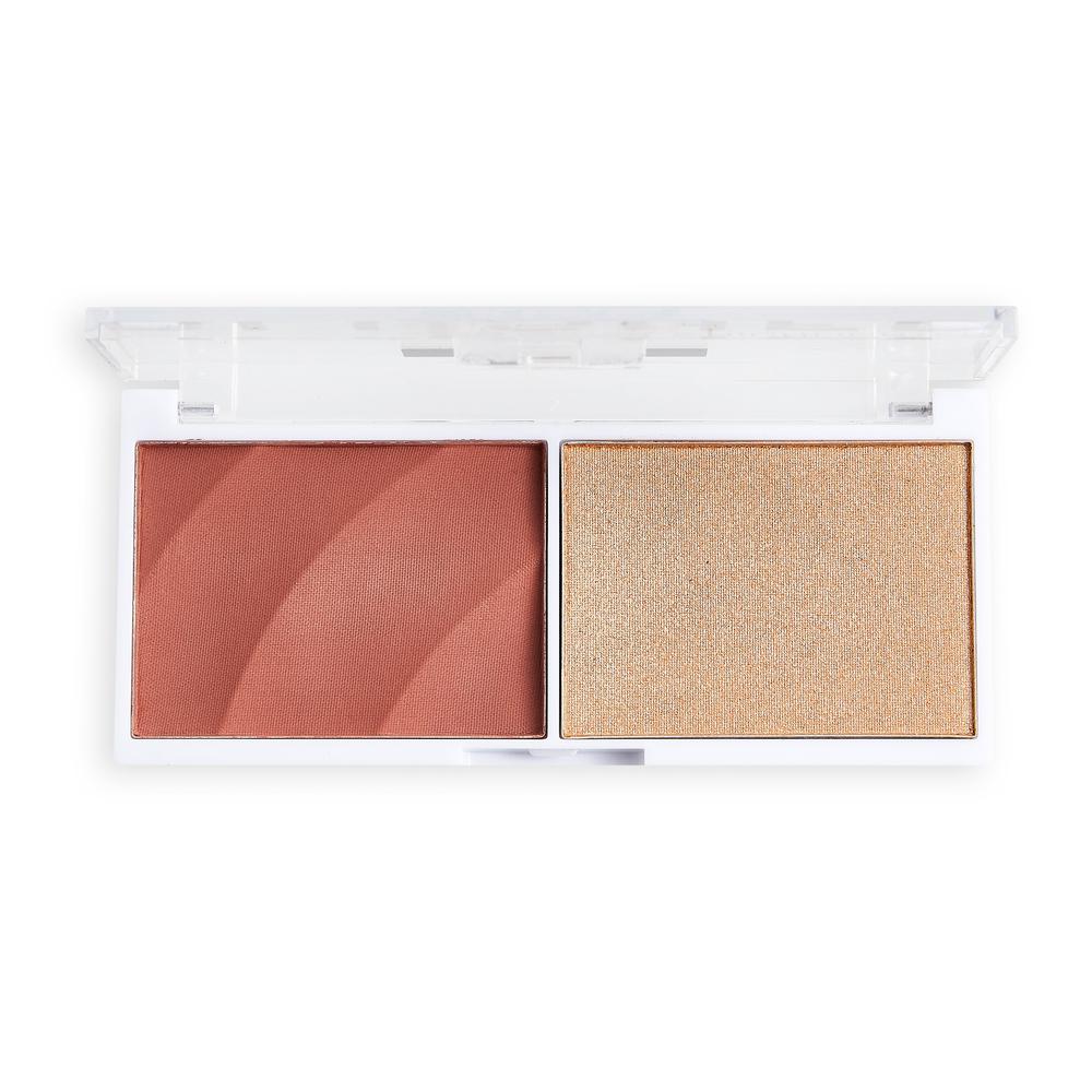 Revolution Relove Colour Play Blushed Duo - Kindness - HOK Makeup