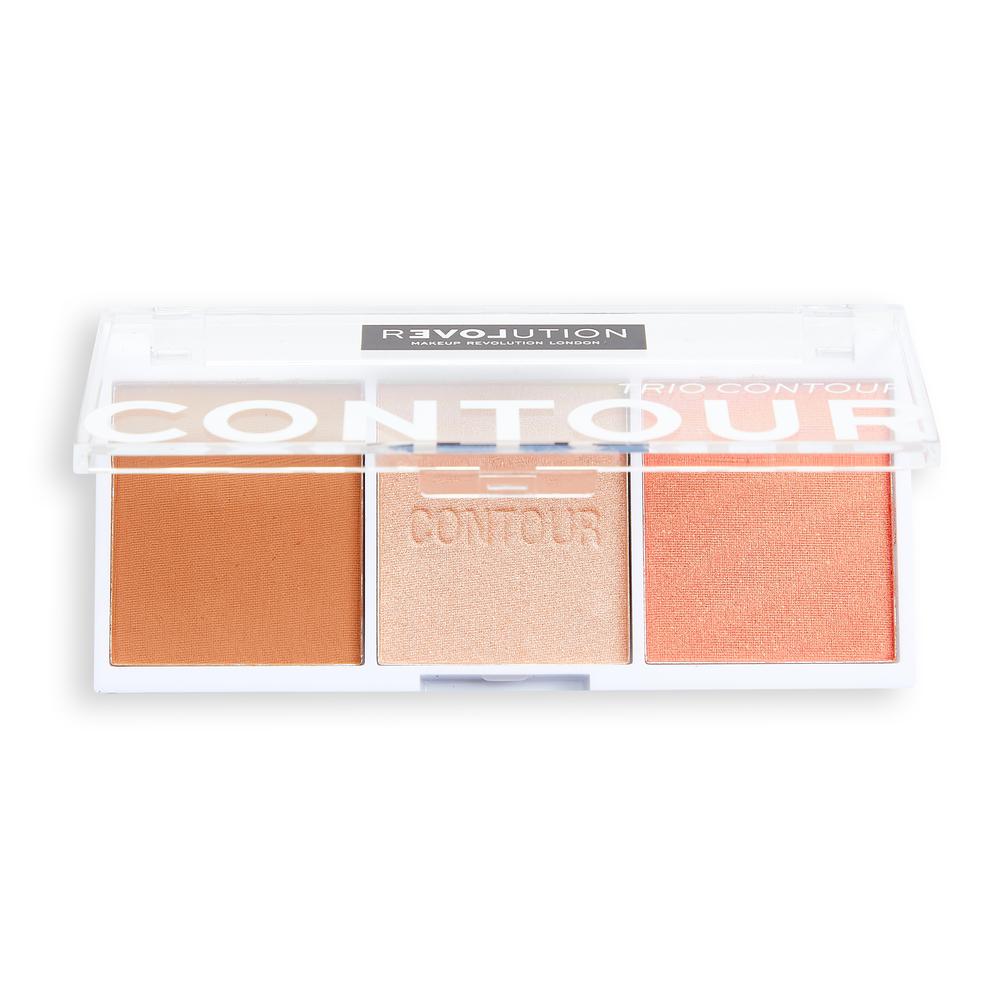 Revolution Relove Colour Play Contour Trio Palette Sugar - HOK Makeup