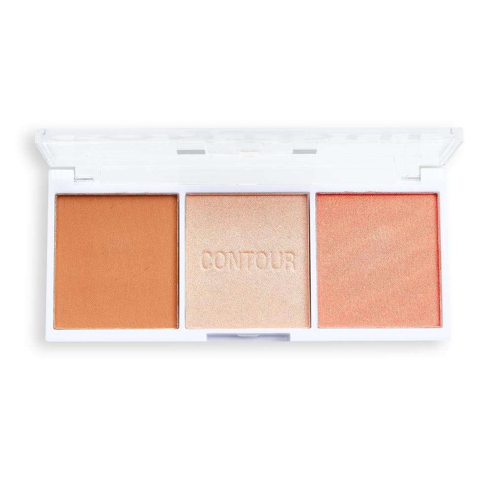 Revolution Relove Colour Play Contour Trio Palette Sugar - HOK Makeup