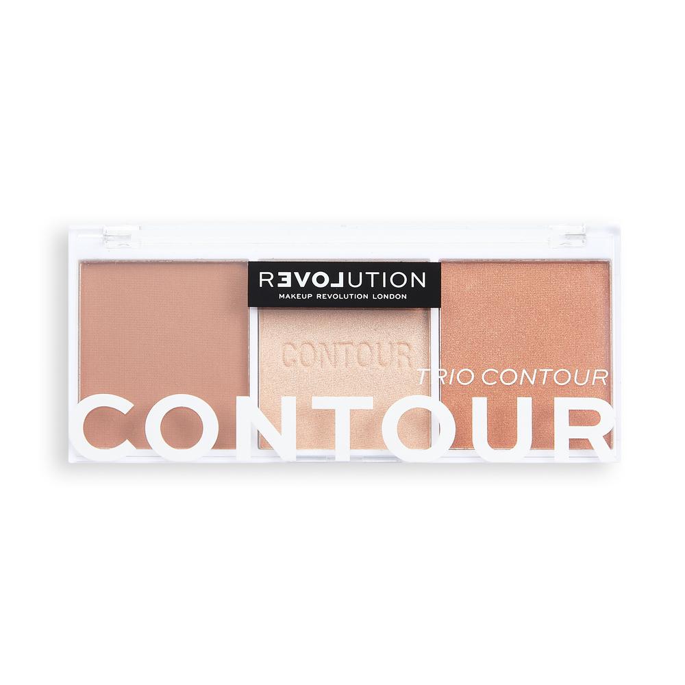 Revolution Relove Colour Play Contour Trio Palette Baked Sugar - HOK Makeup