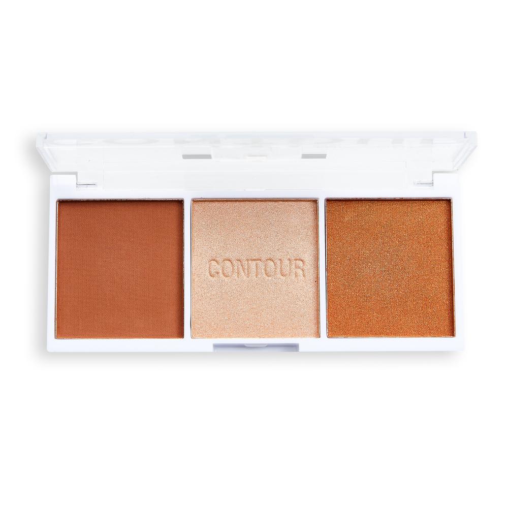 Revolution Relove Colour Play Contour Trio Palette Baked Sugar - HOK Makeup