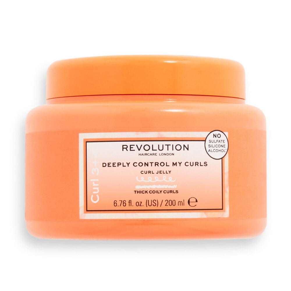 Revolution Haircare Control My Curls Curl Jelly 4pc Set + 1 Full Size Product Worth 25% Value Free