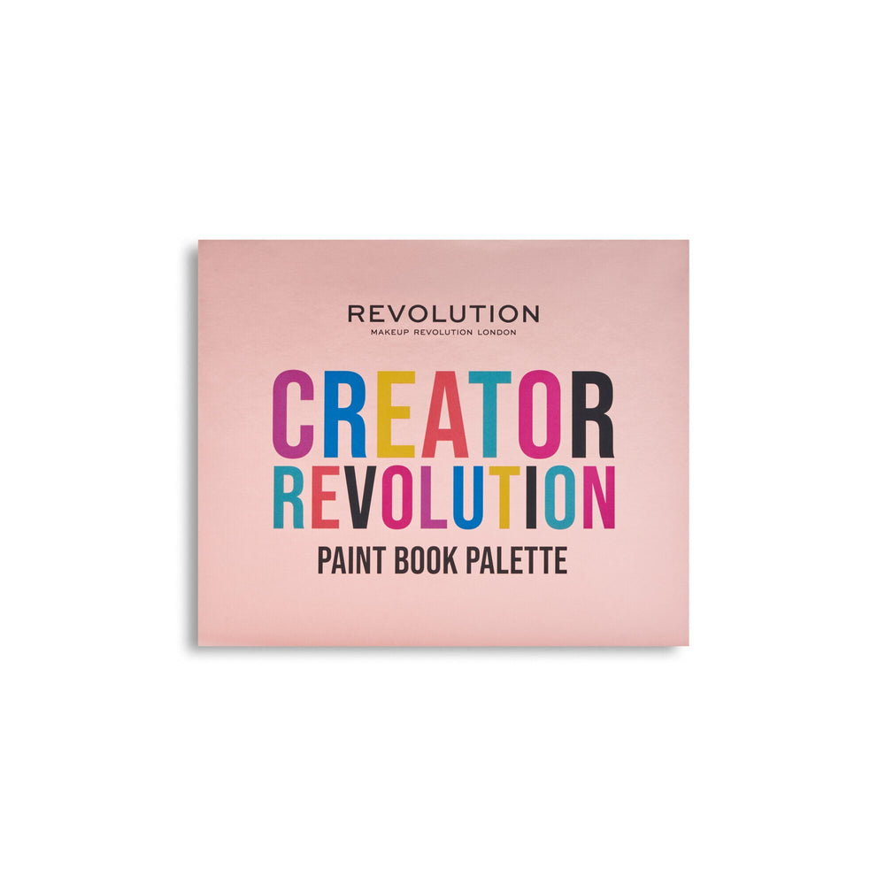 Revolution Creator Paint Book Palette 4pc Set + 1 Full Size Product Worth 25% Value Free