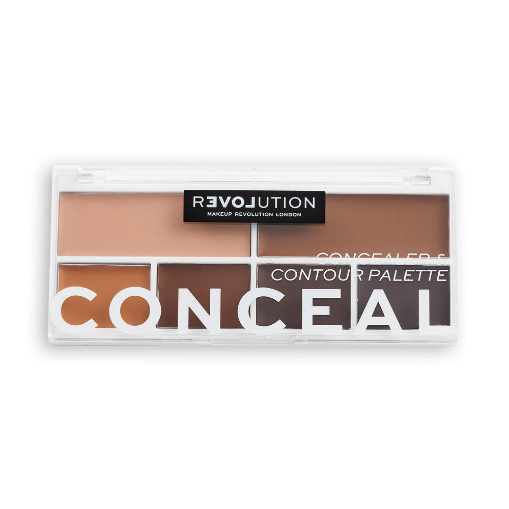 Revolution Relove Conceal Me Palette Dark 4pc Set + 1 Full Size Product Worth 25% Value Free