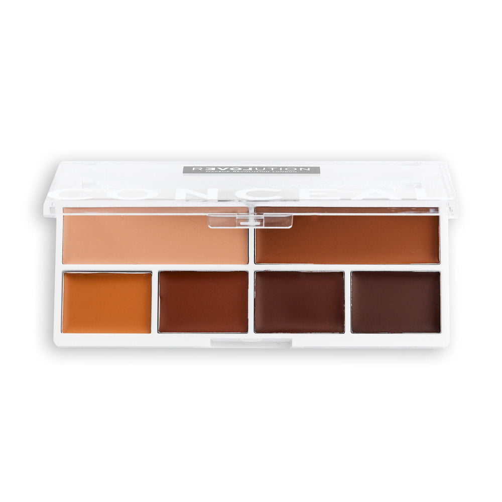 Revolution Relove Conceal Me Palette Dark 4pc Set + 1 Full Size Product Worth 25% Value Free