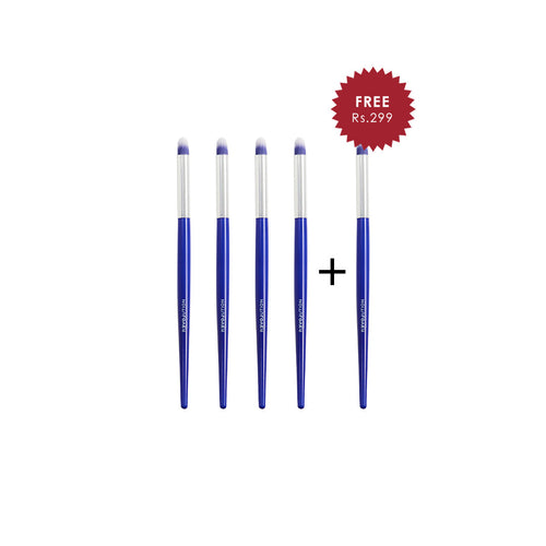 Revolution Relove Brush Queen Detailed Eye Brush 4pc Set + 1 Full Size Product Worth 25% Value Free