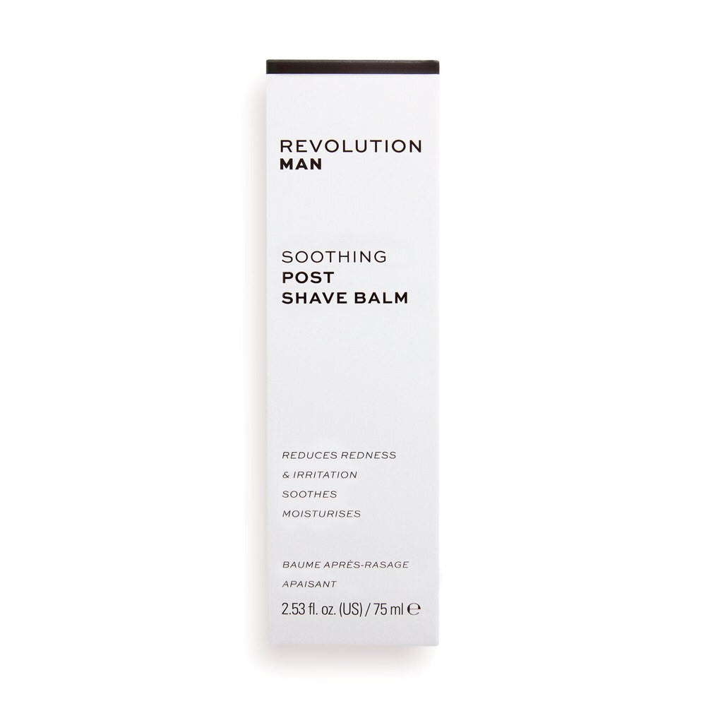 Revolution Man Soothing Post Shave Balm 4pc Set + 1 Full Size Product Worth 25% Value Free