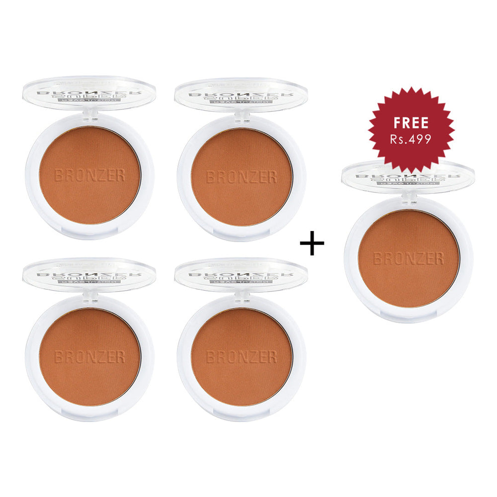 Revolution Relove Super Bronzer Desert 4pc Set + 1 Full Size Product Worth 25% Value Free