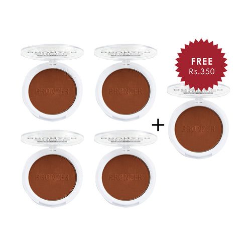 Revolution Relove Super Bronzer Oasis 4pc Set + 1 Full Size Product Worth 25% Value Free