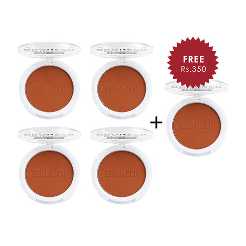 Revolution Relove Super Bronzer Sahara 4pc Set + 1 Full Size Product Worth 25% Value Free