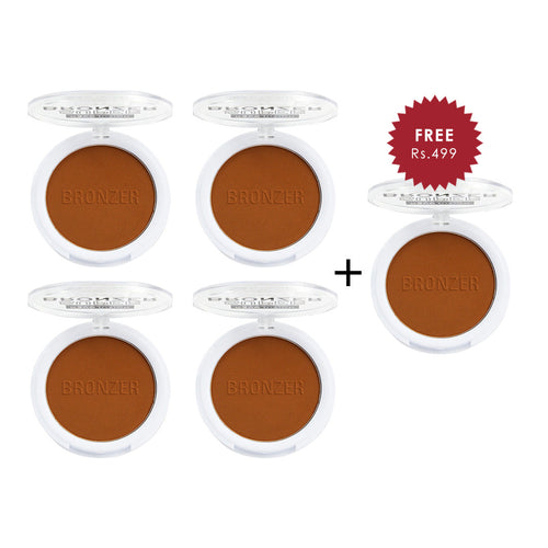 Revolution Relove Super Bronzer Gobi 4pc Set + 1 Full Size Product Worth 25% Value Free