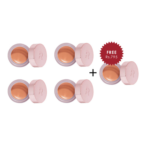 Revolution Eye Bright Under Eye Corrector Medium to Deep 4pc Set + 1 Full Size Product Worth 25% Value Free