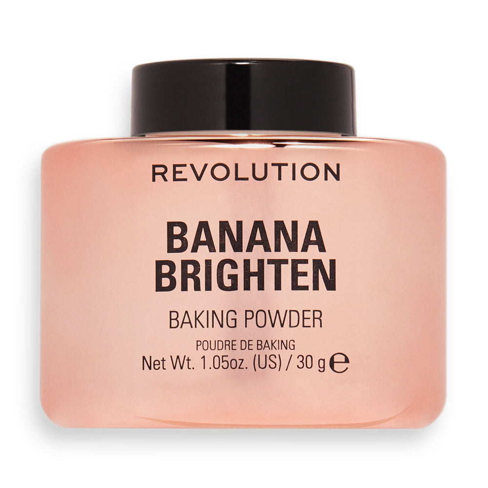 Makeup Revolution Banana Brighten Baking Powder 4pc Set + 1 Full Size Product Worth 25% Value Free