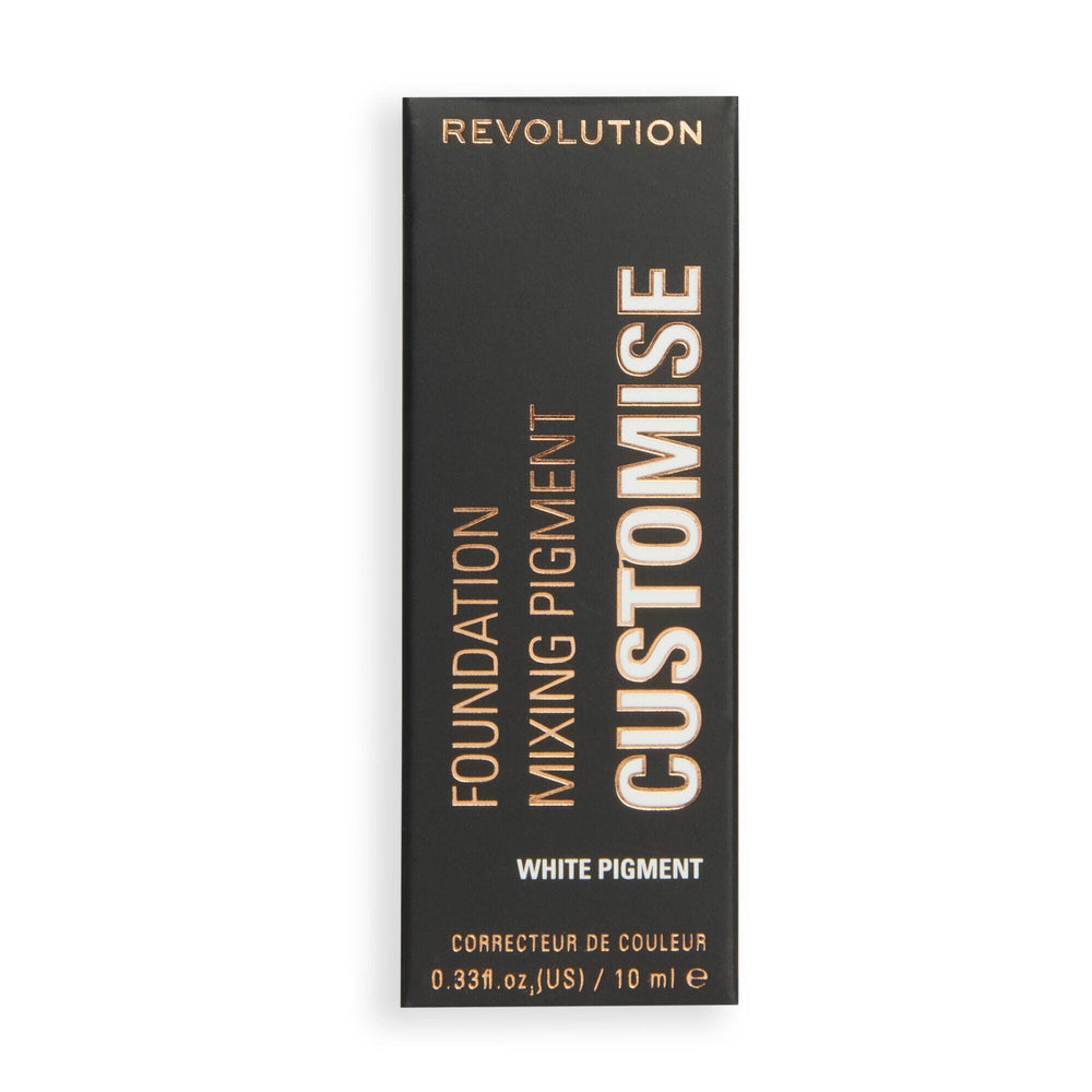 Revolution Foundation Mixing Pigment White 4pc Set + 1 Full Size Product Worth 25% Value Free