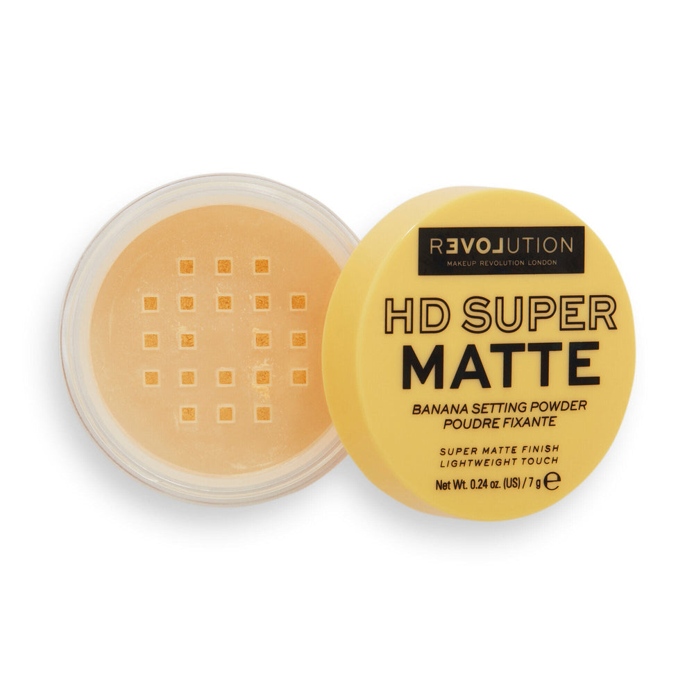 Revolution Relove HD Super Matte Banana Powder 4pc Set + 1 Full Size Product Worth 25% Value Free