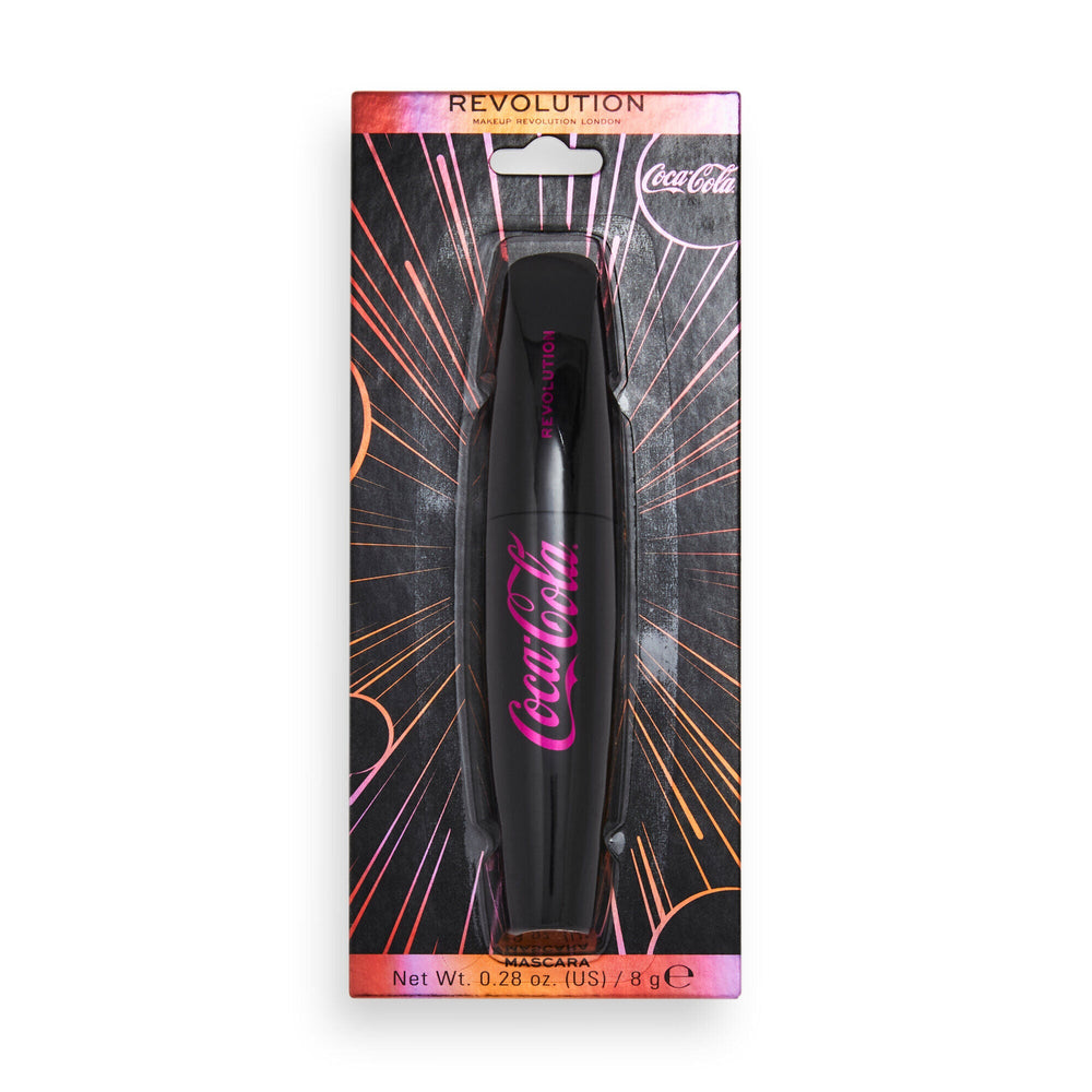 Makeup Revolution Coca Cola Big Lash Mascara 4pc Set + 1 Full Size Product Worth 25% Value Free