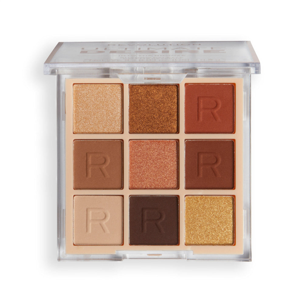 Revolution Ultimate Desire Shadow Palette Into the Bronze 4pc Set + 1 Full Size Product Worth 25% Value Free