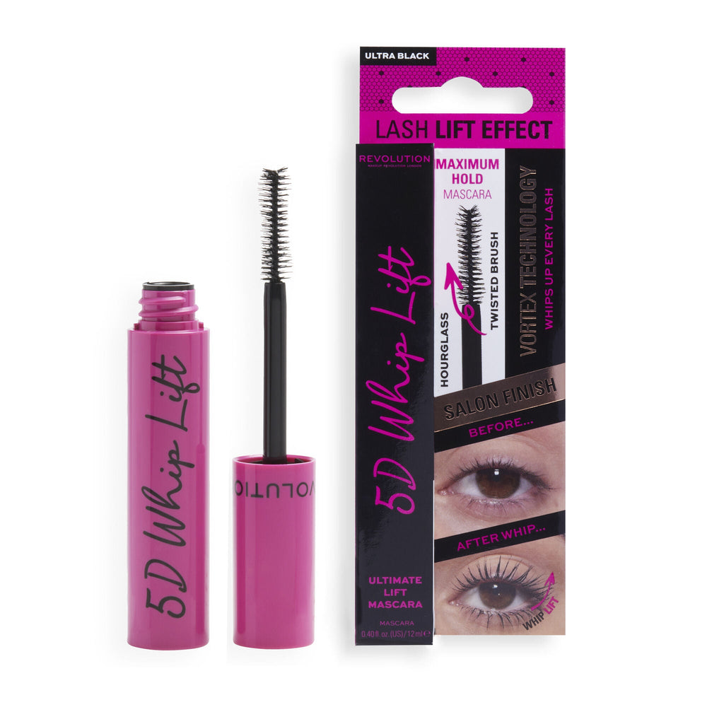 Makeup Revolution 5D Whip Lift Mascara 4pc Set + 1 Full Size Product Worth 25% Value Free