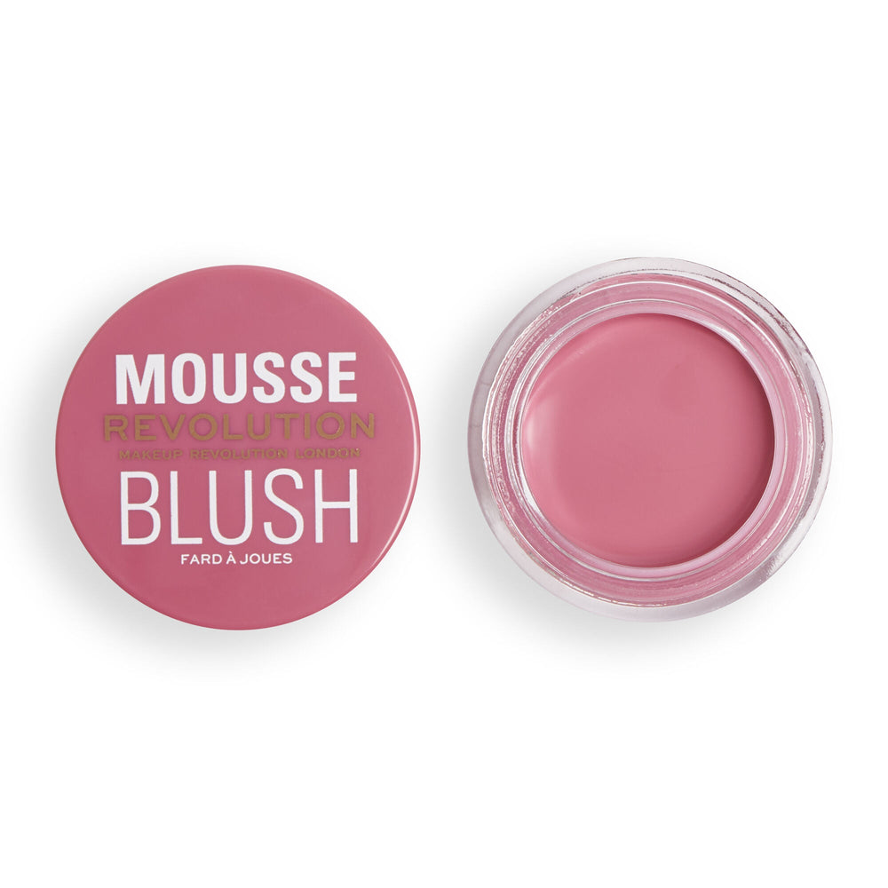 Makeup Revolution Mousse Blusher Blossom Rose Pink 4pc Set + 1 Full Size Product Worth 25% Value Free