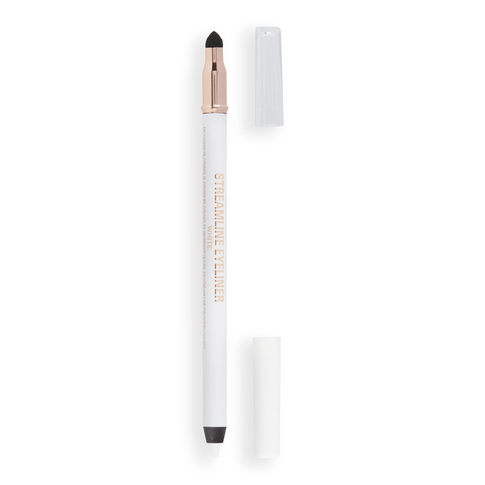 Makeup Revolution Streamline Waterline Eyeliner Pencil White 4pc Set + 1 Full Size Product Worth 25% Value Free