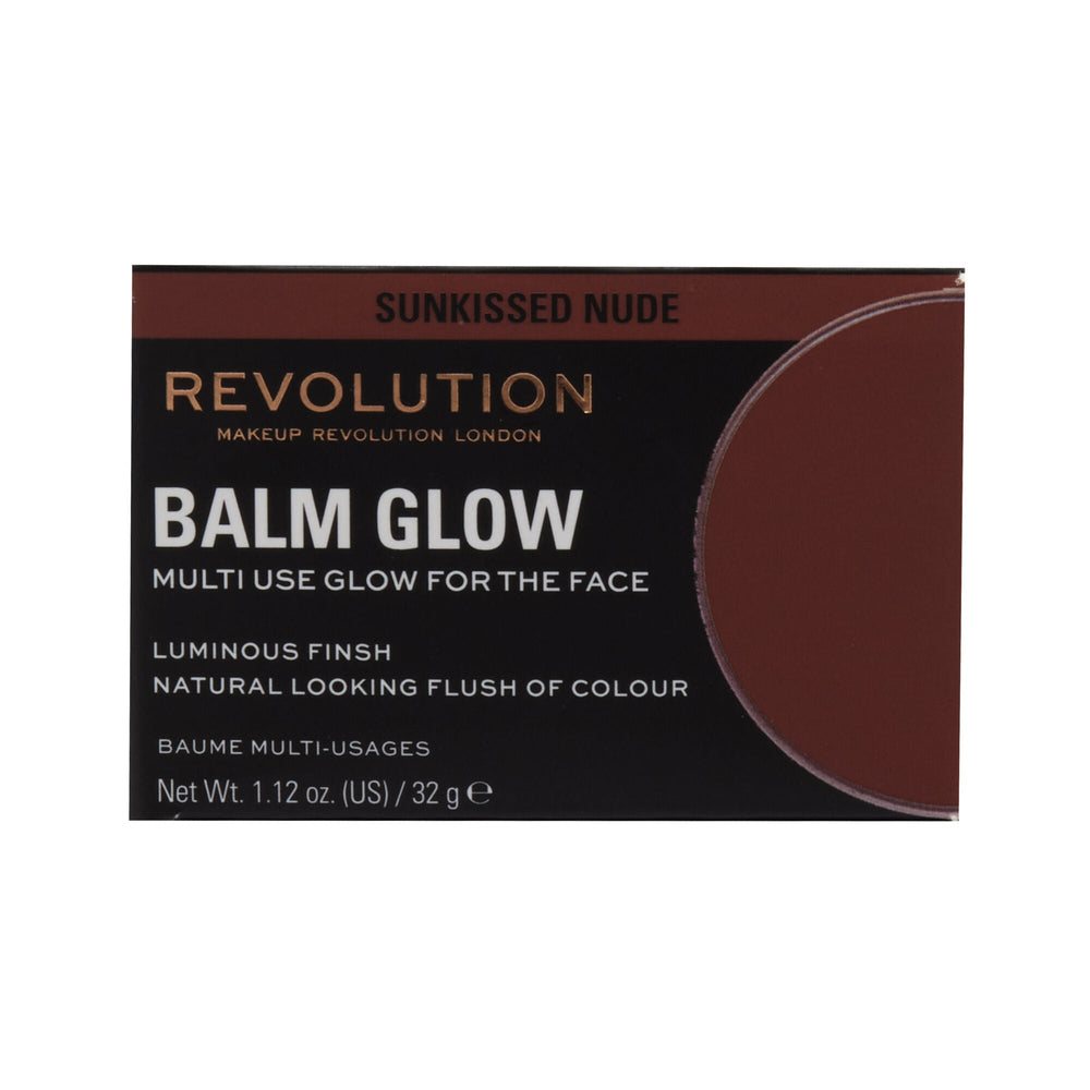 Makeup Revolution Balm Glow Sunkissed Nude 4pc Set + 1 Full Size Product Worth 25% Value Free