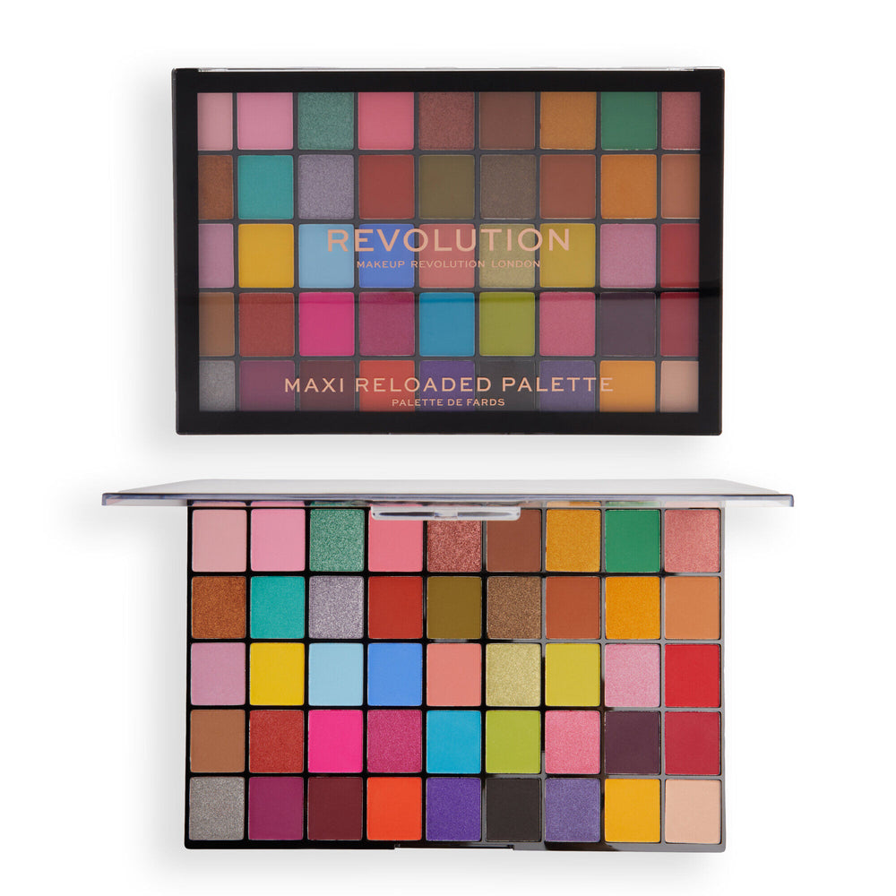 Makeup Revolution Maxi Reloaded Palette Colour Wave 4pc Set + 1 Full Size Product Worth 25% Value Free