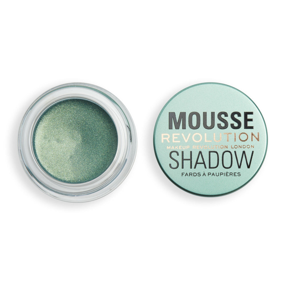 Makeup Revolution Mousse Shadow Emerald Green 4pc Set + 1 Full Size Product Worth 25% Value Free