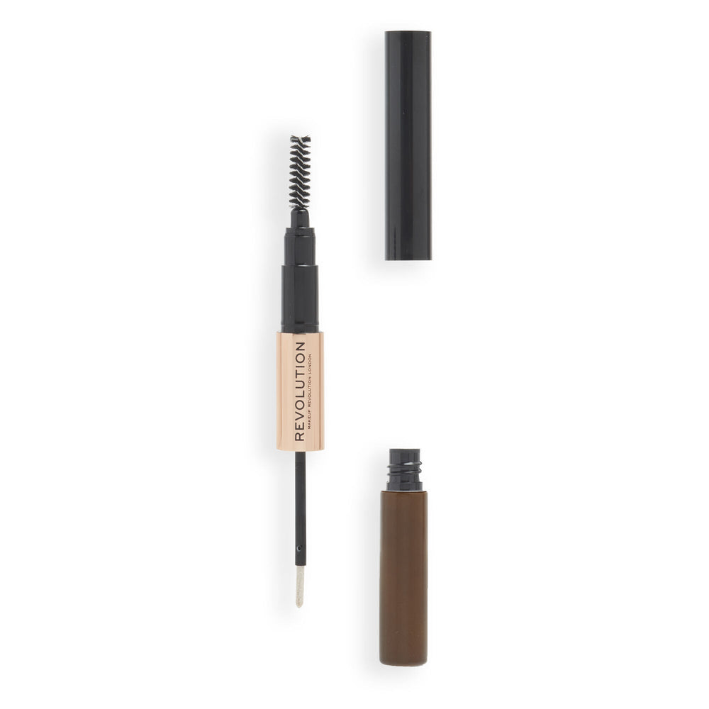 Makeup Revolution Colour Adapt Brow Tint Brown 4pc Set + 1 Full Size Product Worth 25% Value Free