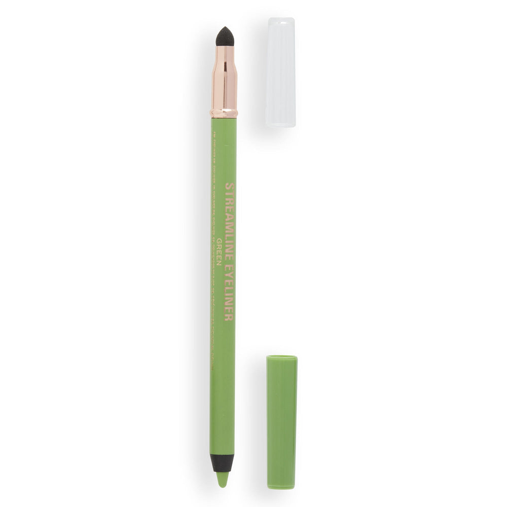 Makeup Revolution Streamline Waterline Eyeliner Pencil Green 4pc Set + 1 Full Size Product Worth 25% Value Free