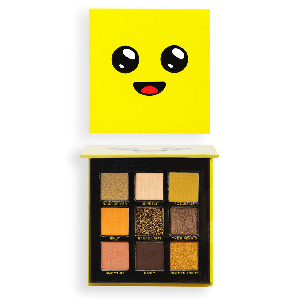 Makeup Revolution X Fortnite Peely 9 Pan Shadow Palette 4pc Set + 1 Full Size Product Worth 25% Value Free