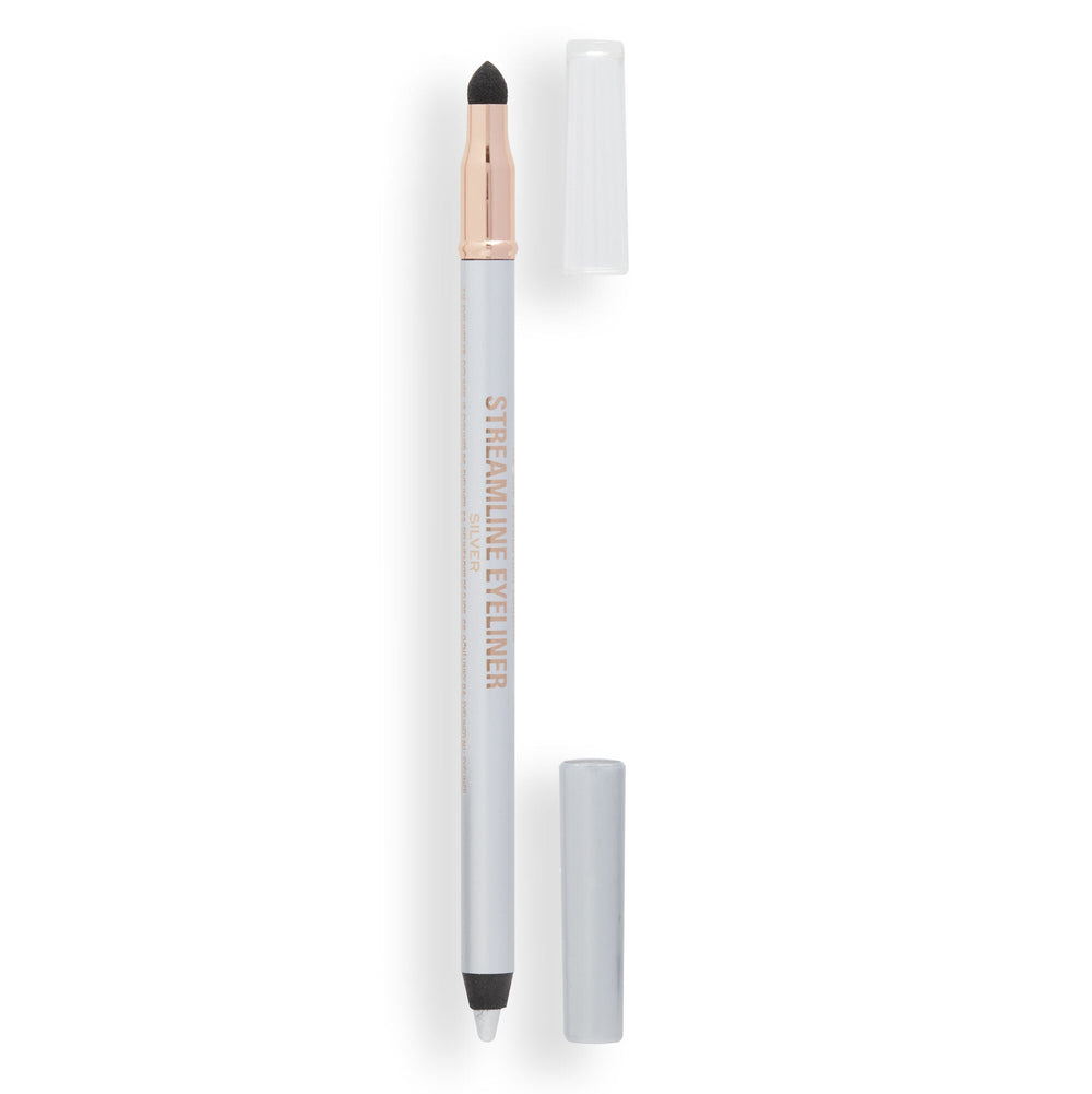 Makeup Revolution Streamline Waterline Eyeliner Pencil Silver 4pc Set + 1 Full Size Product Worth 25% Value Free