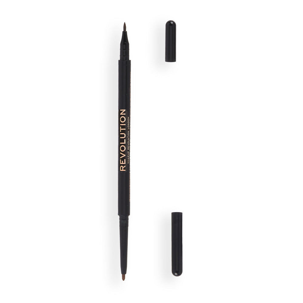 Makeup Revolution Felt & Kohl Eyeliner Brown 4pc Set + 1 Full Size Product Worth 25% Value Free