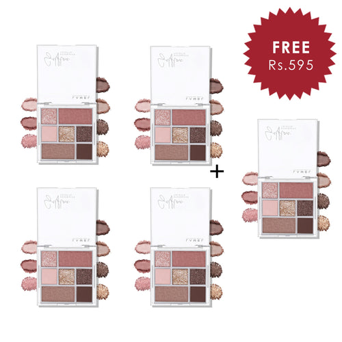 Lamel Selflove Eyeshadow Palette №402 4pc Set + 1 Full Size Product Worth 25% Value Free