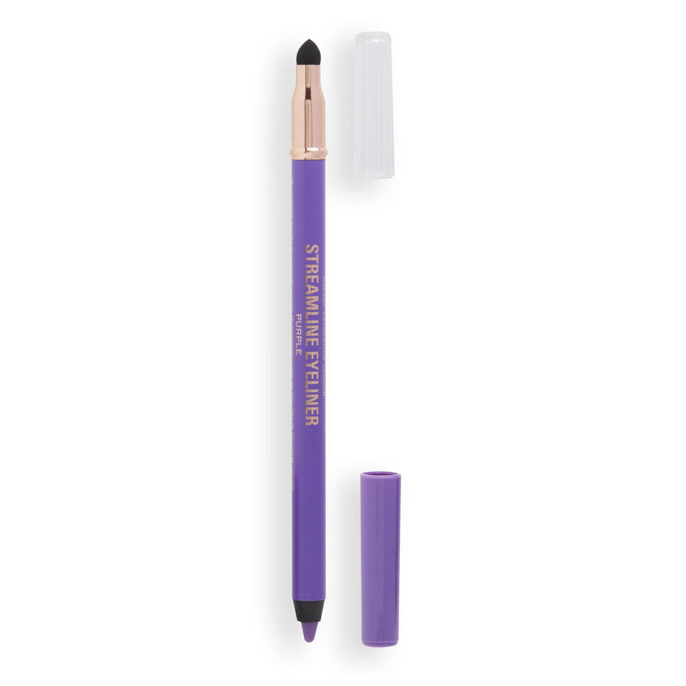 Makeup Revolution Streamline Waterline Eyeliner Pencil Purple 4pc Set + 1 Full Size Product Worth 25% Value Free