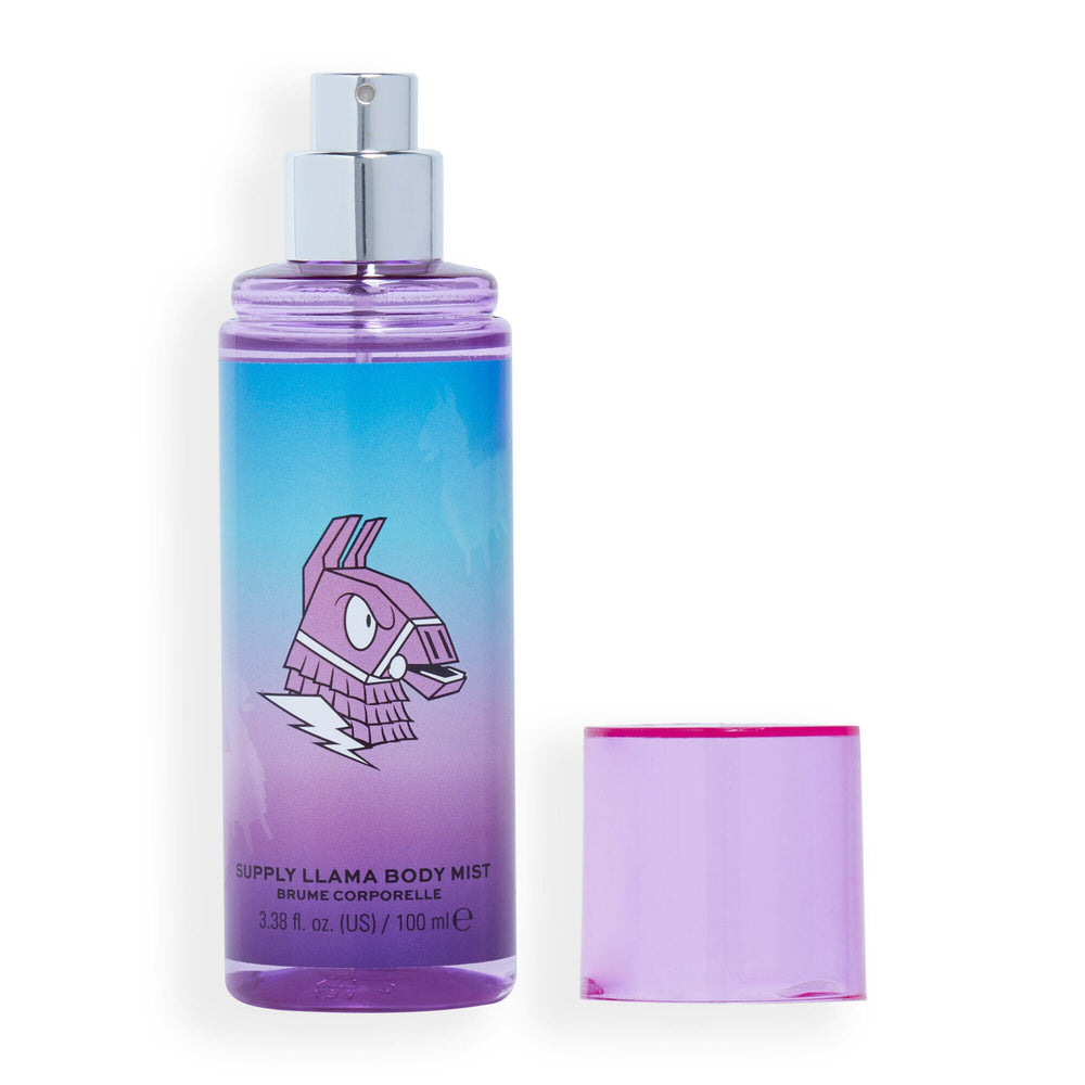 Makeup Revolution X Fortnite Body Mist Llama 4pc Set + 1 Full Size Product Worth 25% Value Free