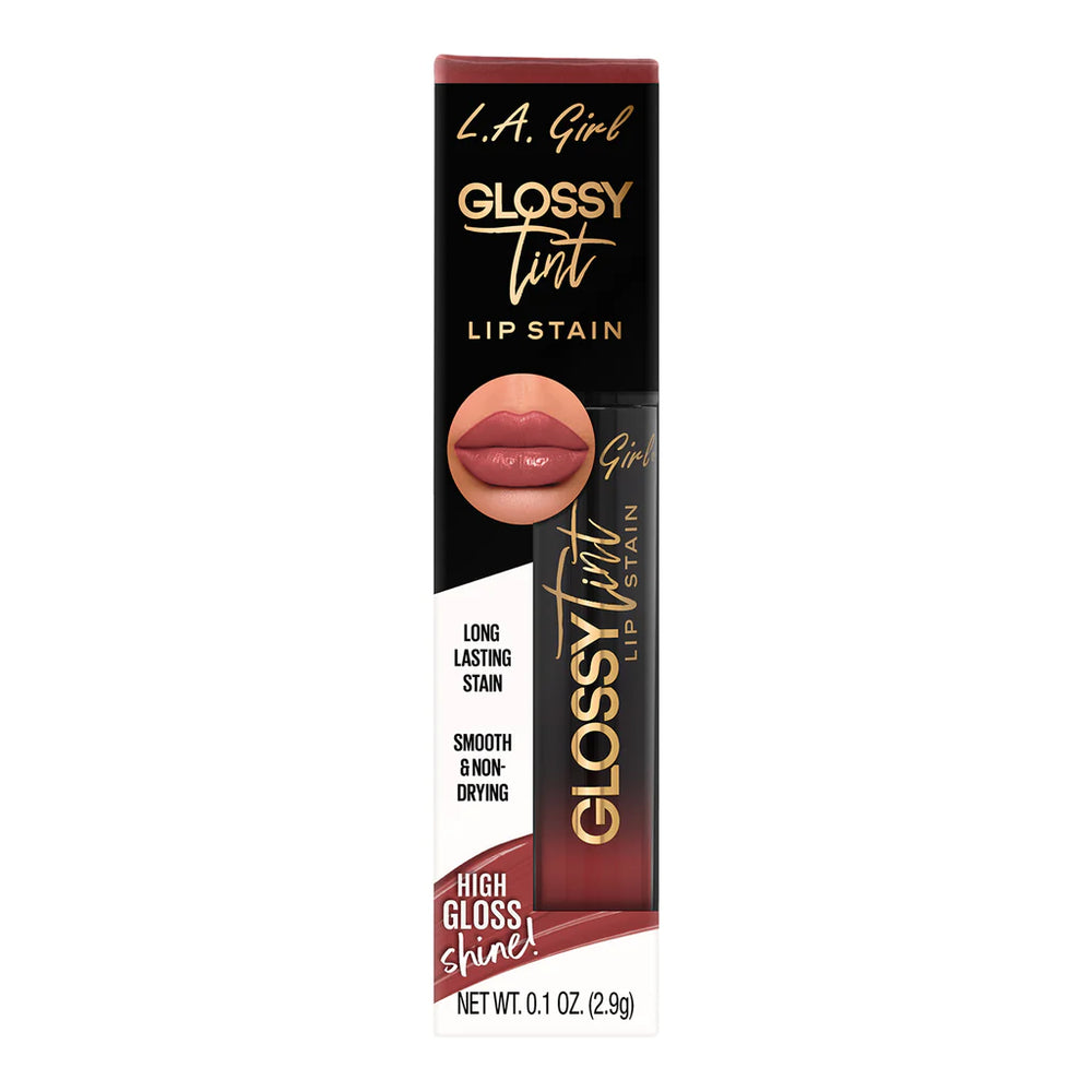 L.A.Girl Glossy Tint Lip Stain-Lovely  4pc Set + 1 Full Size Product Worth 25% Value Free