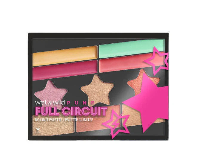 Wet N Wild Full Circuit Palette - Warm Up 4pc Set + 1 Full Size Product Worth 25% Value Free